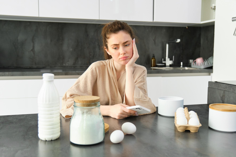 девушка с расстройством пищевого поведения